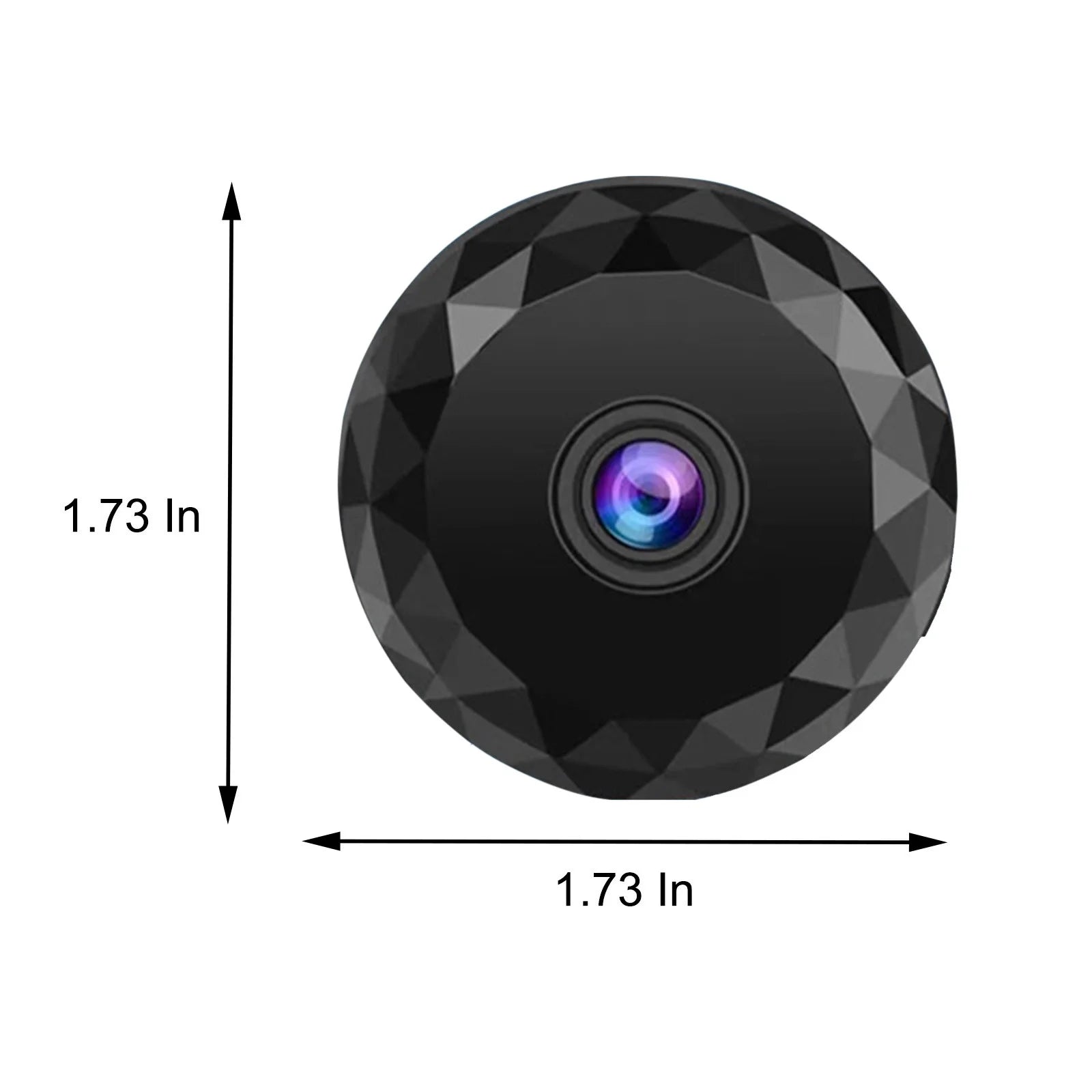 Mini Wifi Cameras,Wireless Cameras 2.4G Wifi,Built in Battery,Hd 1080P Home Security Cameras,Smart Cameras with Night Vision,Up to 128GB Card