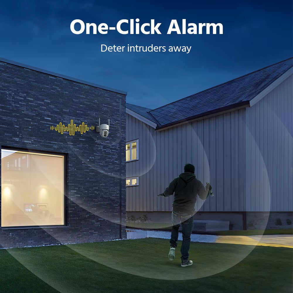 4MP Solar Security Cameras 10CH 12 in LCD 2.4G 5.8G PTZ Wifi Security Cameras PIR Color Night Vision Camera Security Wifi